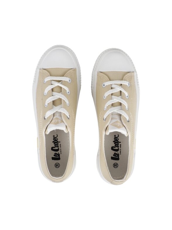 Lee Cooper moteriški batai, smėlio spalvos LCW-25-02-3326LA 3 Lee Cooper moteriški batai, smėlio spalvos LCW-25-02-3326LA 3