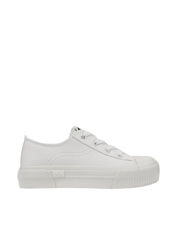 Lee Cooper moteriški batai balti LCW-25-02-3325LA Lee Cooper moteriški batai balti LCW-25-02-3325LA