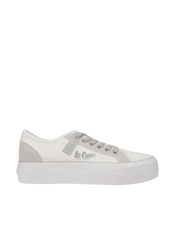 Lee Cooper moteriški batai balti LCW-25-31-3479LA Lee Cooper moteriški batai balti LCW-25-31-3479LA