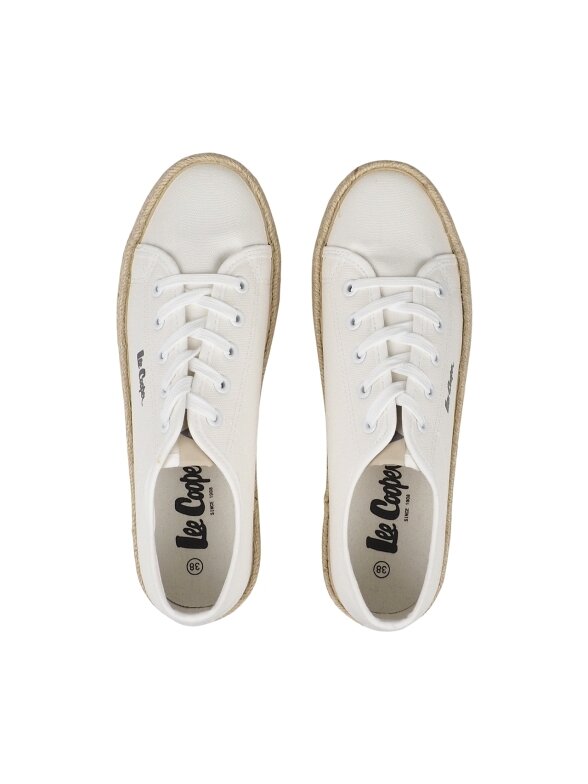 Lee Cooper moteriški batai balti LCW-25-44-3217LA 3 Lee Cooper moteriški batai balti LCW-25-44-3217LA 3