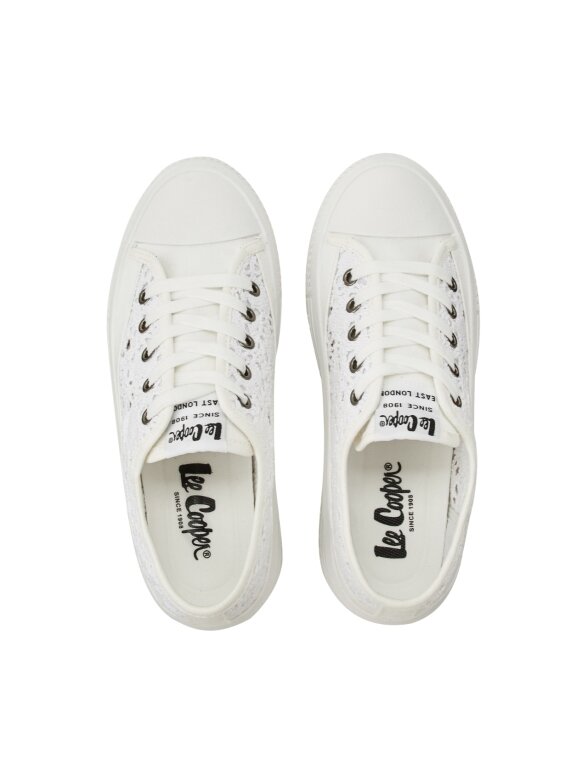 Moteriški batai Lee Cooper balti LCW-26-44-4485LA 3 Moteriški batai Lee Cooper balti LCW-26-44-4485LA 3