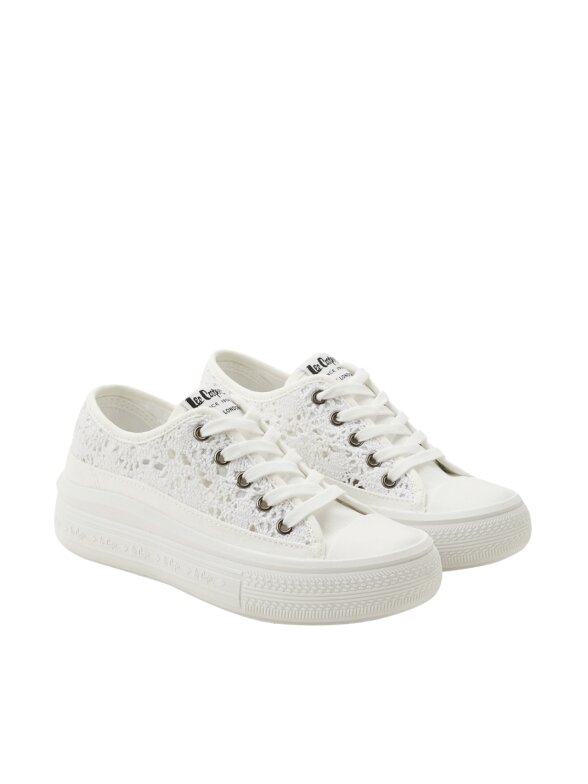 Moteriški batai Lee Cooper balti LCW-26-44-4485LA 1 Moteriški batai Lee Cooper balti LCW-26-44-4485LA 1