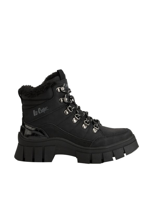 Lee Cooper moteriški batai juodi LCJ-25-31-3911LA