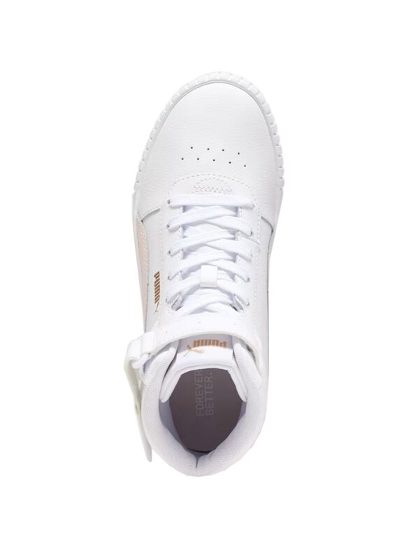Puma Carina 2.0 Vidutiniai moteriški batai balti 385851 07 1 Puma Carina 2.0 Vidutiniai moteriški batai balti 385851 07 1