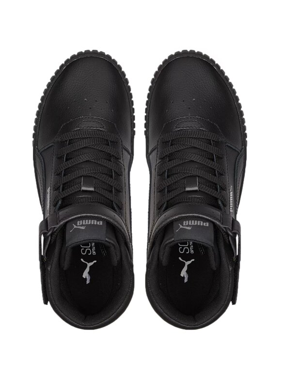 Puma Carina 2.0 Mid moteriški batai juodi 385851 01 1 Puma Carina 2.0 Mid moteriški batai juodi 385851 01 1