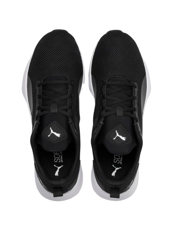 Puma Flyer Runner moteriški batai juodos ir baltos spalvos 192257 02 1