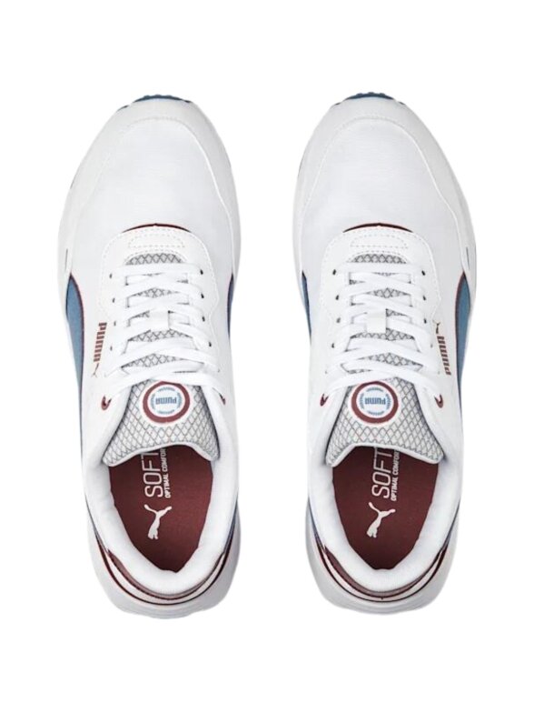 Puma Runtamed Plus moteriški batai balti ir mėlyni 389237 01 1