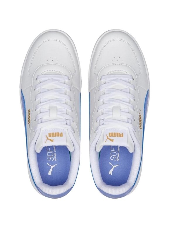 Puma Skye Clean moteriški batai balti ir mėlyni 380147 13 1 Puma Skye Clean moteriški batai balti ir mėlyni 380147 13 1
