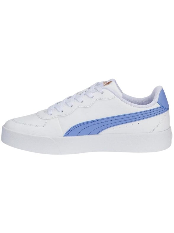 Puma Skye Clean moteriški batai balti ir mėlyni 380147 13 2 Puma Skye Clean moteriški batai balti ir mėlyni 380147 13 2