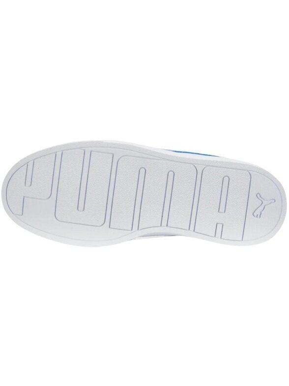 Puma Skye Clean moteriški batai balti ir mėlyni 380147 13 4 Puma Skye Clean moteriški batai balti ir mėlyni 380147 13 4