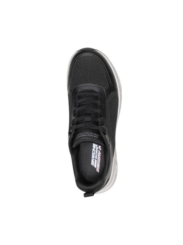 Skechers moteriški laisvalaikio bateliai Bobs Arc Waves Remix, juodi, 117861 BLK 2 Skechers moteriški laisvalaikio bateliai Bobs Arc Waves Remix, juodi, 117861 BLK 2
