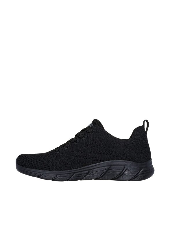 Skechers Bobs Bflex moteriški batai juodi 117591 BBK 3 Skechers Bobs Bflex moteriški batai juodi 117591 BBK 3
