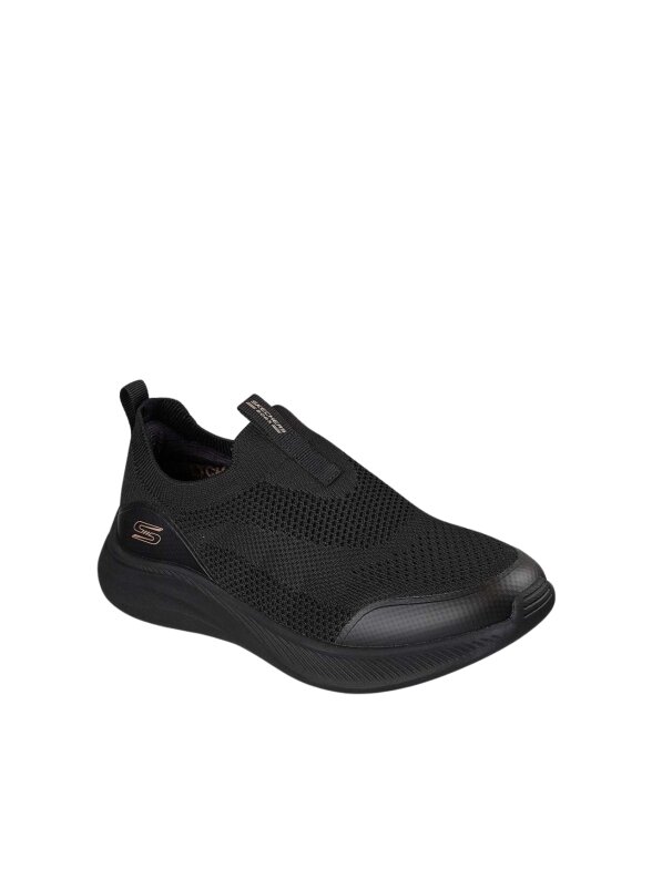 Skechers moteriški laisvalaikio bateliai Bobs Moda Flex Chill Dawn, juodi, 117734 BBK 1 Skechers moteriški laisvalaikio bateliai Bobs Moda Flex Chill Dawn, juodi, 117734 BBK 1