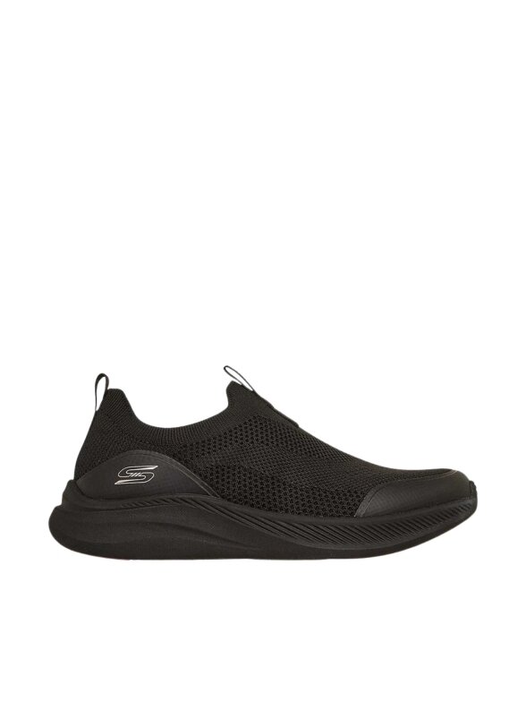 Skechers moteriški laisvalaikio bateliai Bobs Moda Flex Chill Dawn, juodi, 117734 BBK Skechers moteriški laisvalaikio bateliai Bobs Moda Flex Chill Dawn, juodi, 117734 BBK