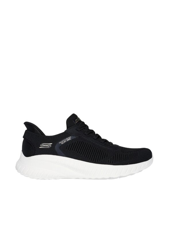 Skechers Bobs Squad moteriški batai juodi 117497 BLK