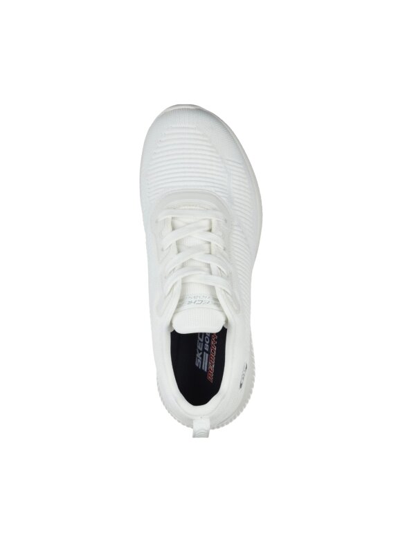 Skechers Bobs Squad moteriški batai – balti Tought Talk 32504 WHT 2