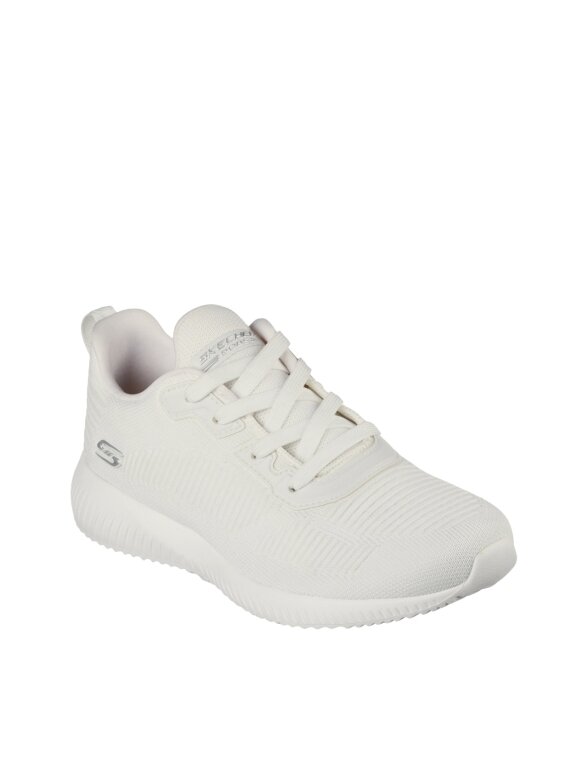 Skechers Bobs Squad moteriški batai – balti Tought Talk 32504 WHT 1