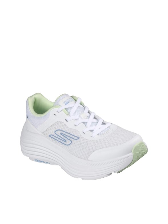 Skechers Max Cushing moteriški batai balti 129470 WMNT 1 Skechers Max Cushing moteriški batai balti 129470 WMNT 1