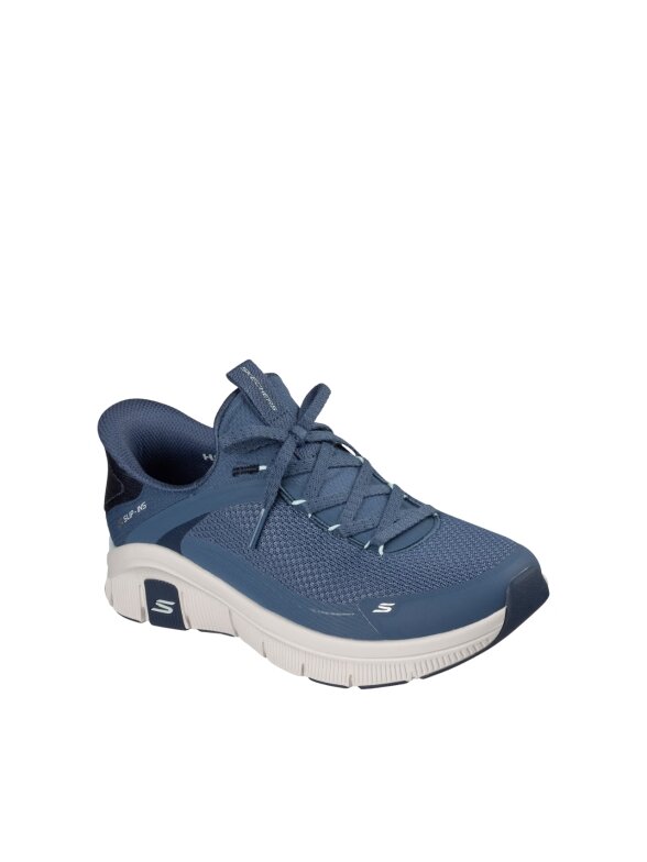 Skechers moteriški laisvalaikio bateliai Relaxed Fit Flex, tamsiai mėlyni, 150892 NVY 1