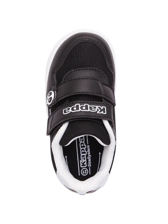 Kappa PIO M Sneakers vaikiški batai juodos ir baltos spalvos 280023M 1110 1 Kappa PIO M Sneakers vaikiški batai juodos ir baltos spalvos 280023M 1110 1