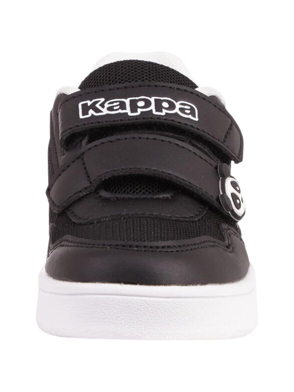 Kappa PIO M Sneakers vaikiški batai juodos ir baltos spalvos 280023M 1110 2 Kappa PIO M Sneakers vaikiški batai juodos ir baltos spalvos 280023M 1110 2