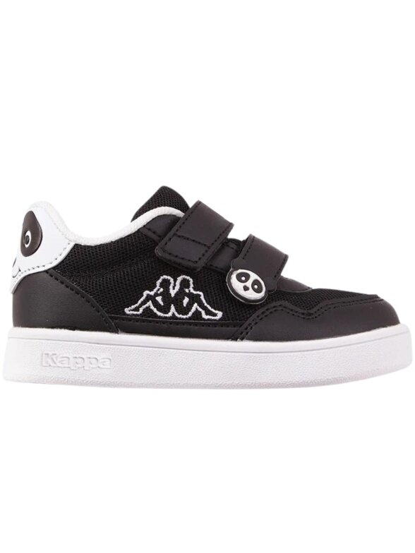 Kappa PIO M Sneakers vaikiški batai juodos ir baltos spalvos 280023M 1110 Kappa PIO M Sneakers vaikiški batai juodos ir baltos spalvos 280023M 1110