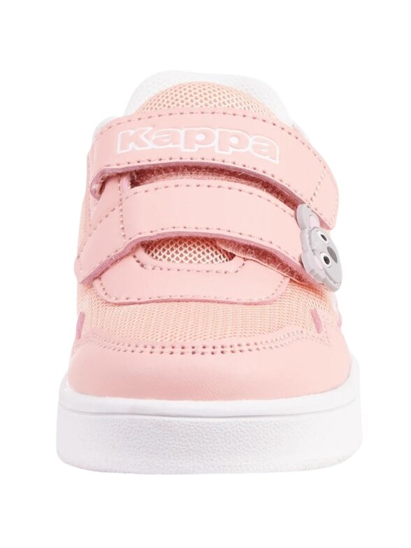 Kappa PIO M Sneakers vaikiški batai rožinė ir balta 280023M 2110 1