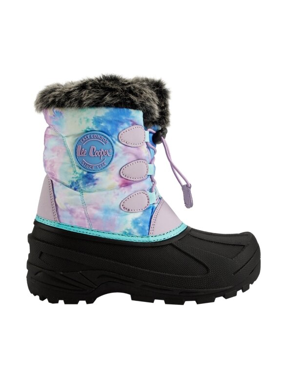 Lee Cooper vaikiški batai violetinės ir mėlynos spalvos LCJ-25-10-3778K