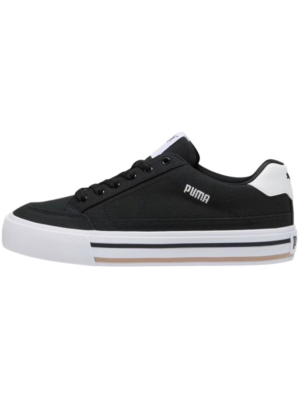 Puma Court Classic vaikiški batai, juodi 395020 03 3 Puma Court Classic vaikiški batai, juodi 395020 03 3