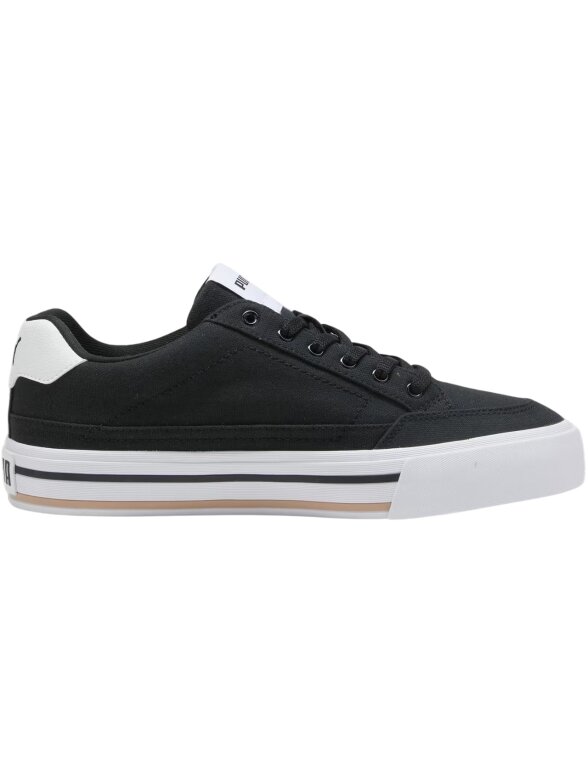 Puma Court Classic vaikiški batai, juodi 395020 03 Puma Court Classic vaikiški batai, juodi 395020 03