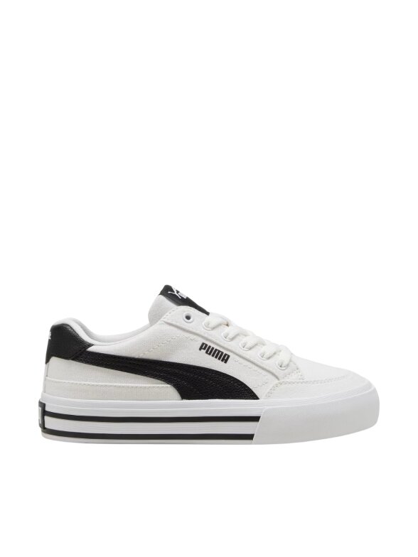 Puma Court Classic Vulc FS balti batai vaikams 396558 02