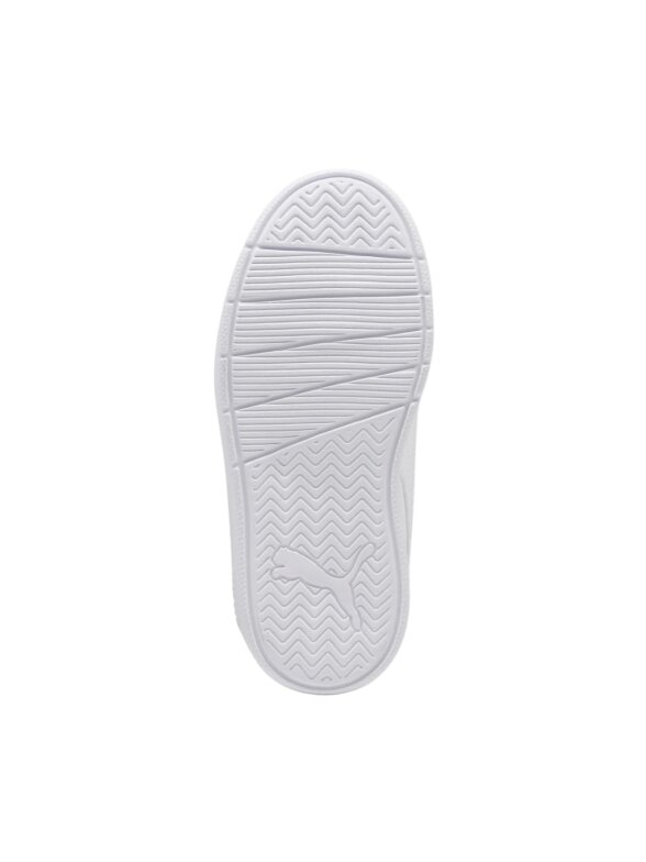 Puma Courtflex V3 V PS balti batai vaikams 397642 02 5