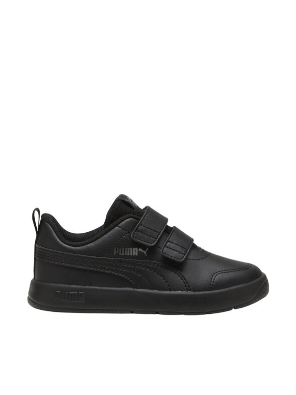 Puma Courtflex V3 V PS vaikiški batai juodi 397642 01