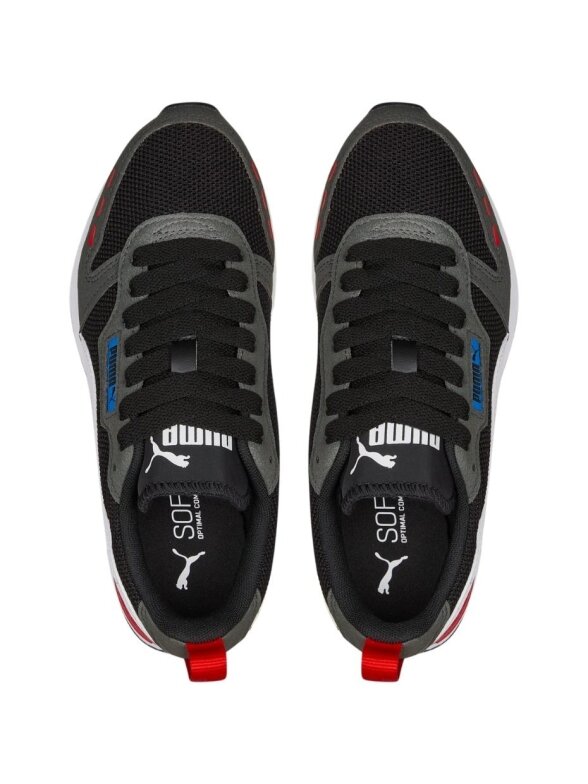 Puma R78 Jr vaikiški batai juoda-pilka-mėlyna 373616 29 Puma R78 Jr vaikiški batai juoda-pilka-mėlyna 373616 29