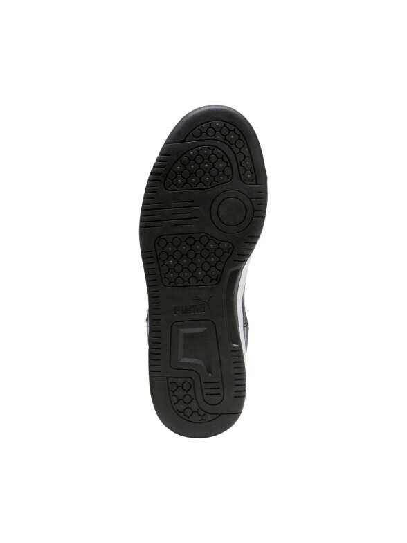 Puma Rebound V6 Mid batai vaikams balti-juodi 393831 01 5