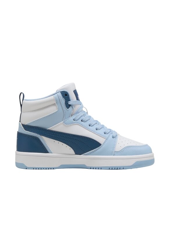 Puma Rebound V6 Mid batai vaikams balti-mėlyni 393831 32 4