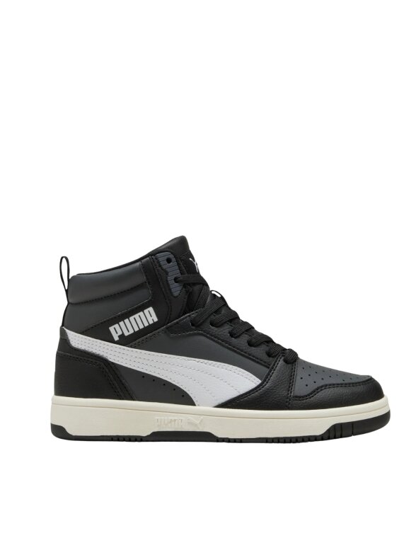 Puma Rebound V6 Mid batai vaikams juodi 393831 29 Puma Rebound V6 Mid batai vaikams juodi 393831 29