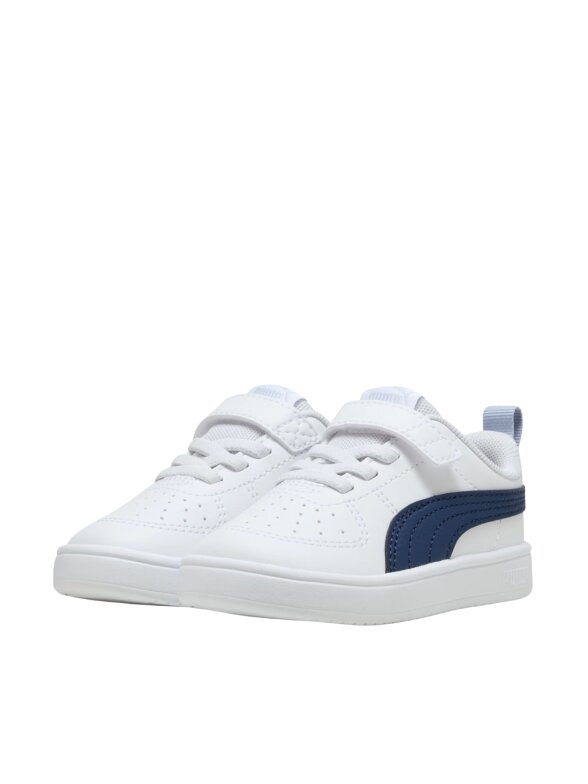 Puma Rickie AC+ Inf vaikiški bateliai balti/mėlyni 384314 44 1 Puma Rickie AC+ Inf vaikiški bateliai balti/mėlyni 384314 44 1