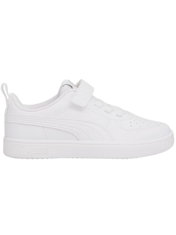 Puma Rickie AC+ PS vaikiški batai balti 385836 01 Puma Rickie AC+ PS vaikiški batai balti 385836 01
