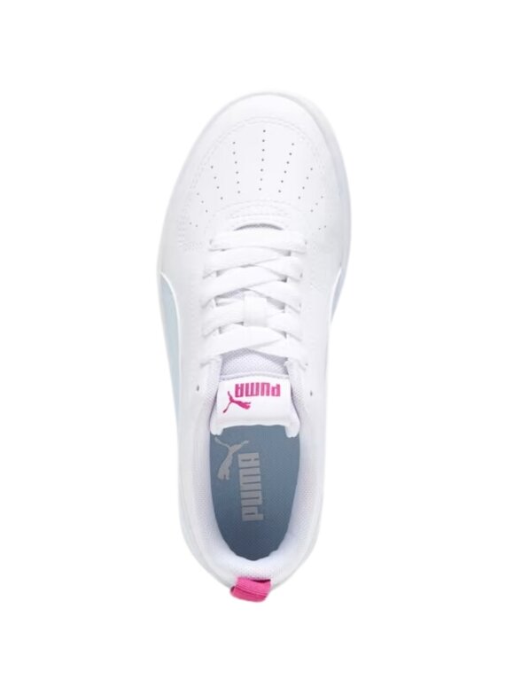 Puma Rickie vaikiški batai balti ir mėlyni 384311 21 Puma Rickie vaikiški batai balti ir mėlyni 384311 21