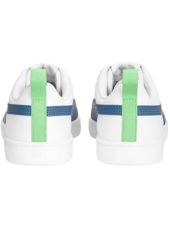 Puma Rickie Jr vaikiški batai balti ir mėlyni 384311 14 2 Puma Rickie Jr vaikiški batai balti ir mėlyni 384311 14 2