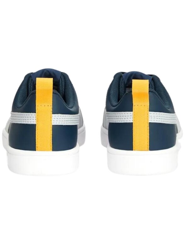 Puma Rickie Jr vaikiški batai tamsiai mėlyni ir balti 384311 13 2