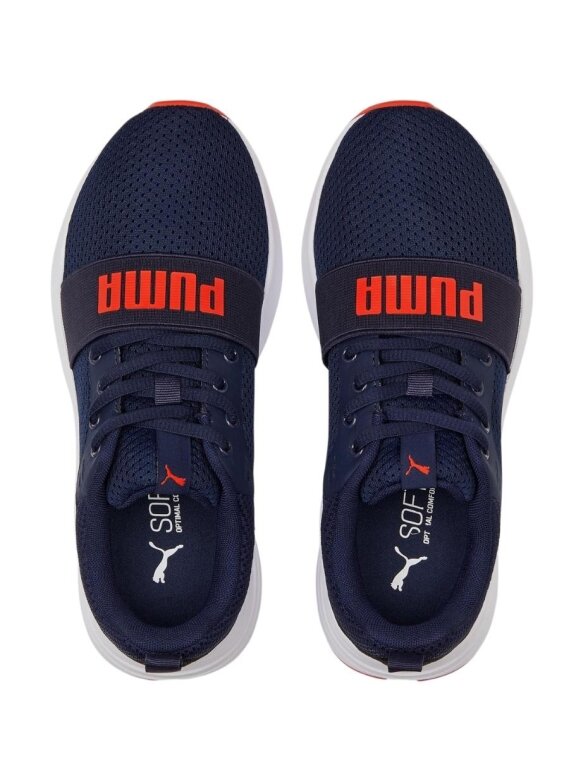 Puma Wired Run Jr vaikiški batai, tamsiai mėlyni 374214 21 Puma Wired Run Jr vaikiški batai, tamsiai mėlyni 374214 21