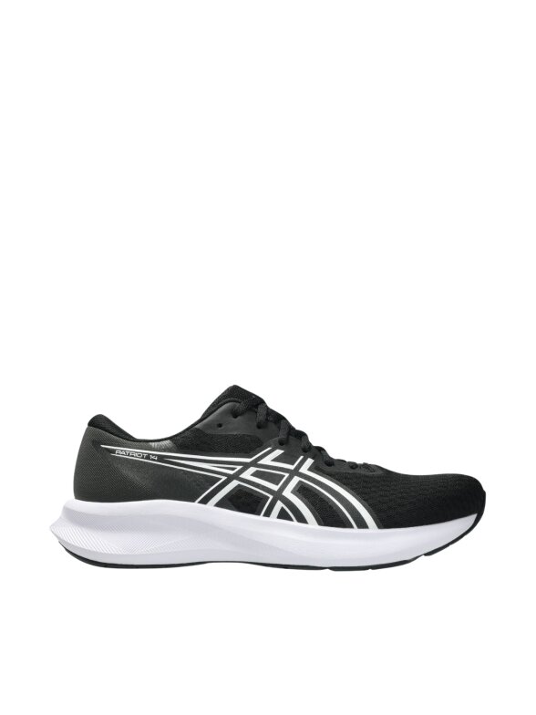 Asics Patriot 14 vyriški bėgimo bateliai, juodi 1011C050 002