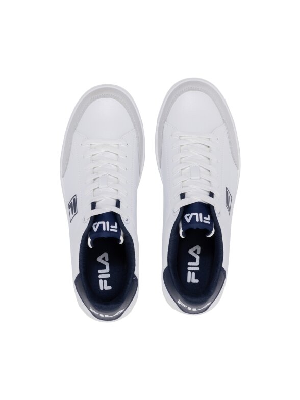Fila Courtbay vyriški batai balti ir tamsiai mėlyni FFM0365 13037 3 Fila Courtbay vyriški batai balti ir tamsiai mėlyni FFM0365 13037 3
