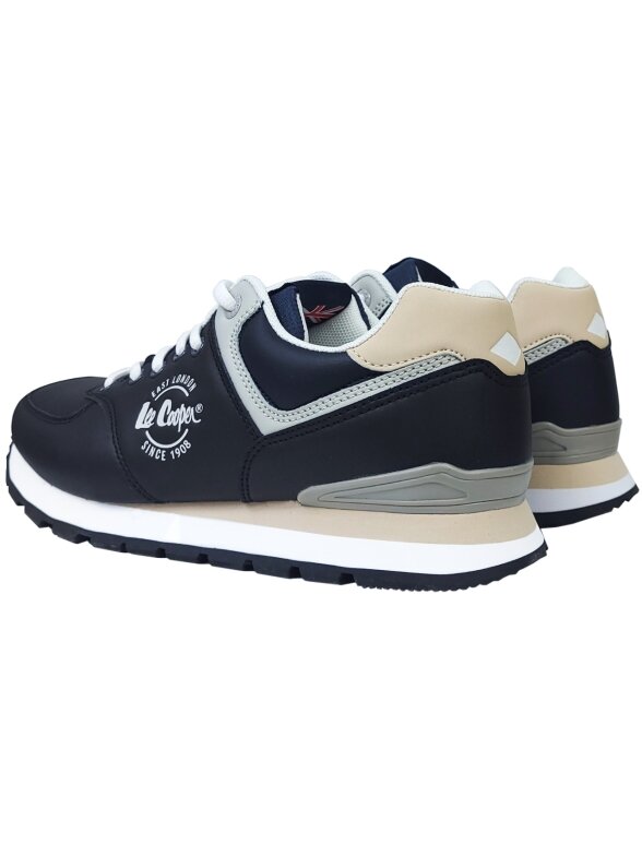 Lee Cooper vyriški batai, juodi ir tamsiai mėlyni LCJ-23-31-3075M 2