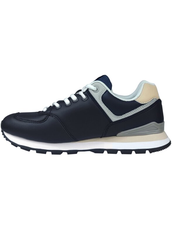 Lee Cooper vyriški batai, juodi ir tamsiai mėlyni LCJ-23-31-3075M 4