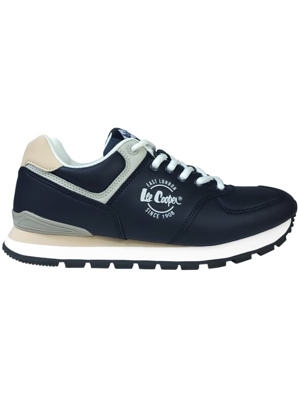 Lee Cooper vyriški batai, juodi ir tamsiai mėlyni LCJ-23-31-3075M