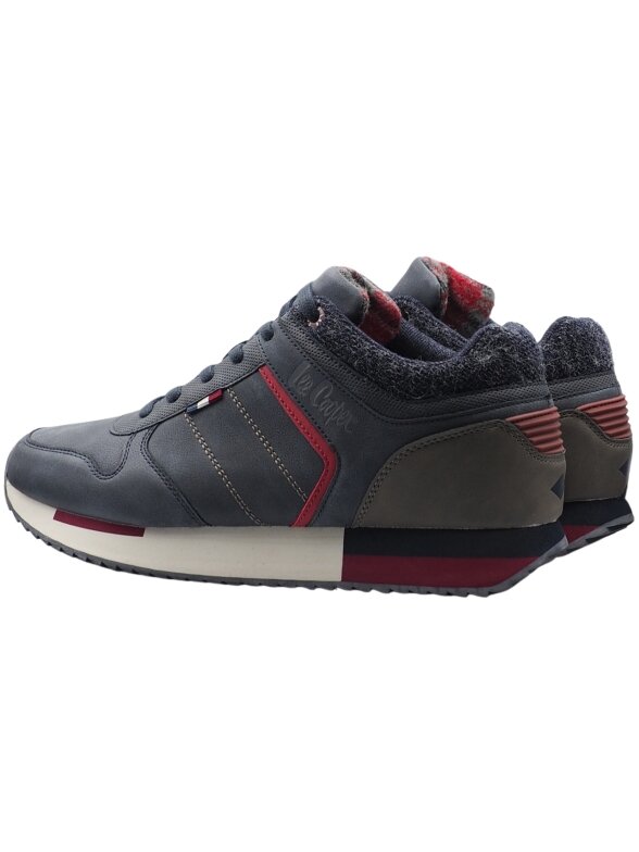 Lee Cooper vyriški batai, tamsiai mėlyni ir raudoni LCJ-21-29-0642M 2 Lee Cooper vyriški batai, tamsiai mėlyni ir raudoni LCJ-21-29-0642M 2
