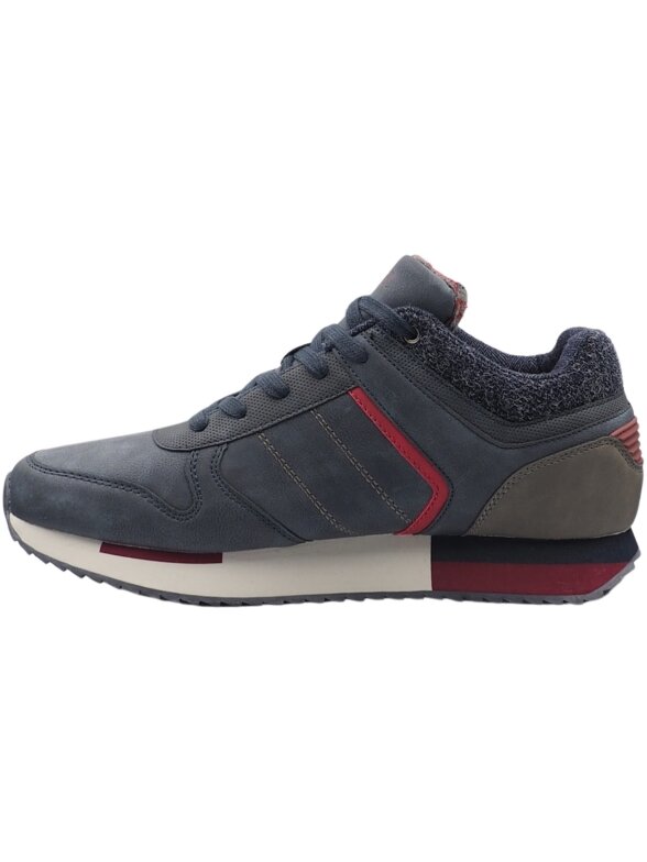 Lee Cooper vyriški batai, tamsiai mėlyni ir raudoni LCJ-21-29-0642M 4